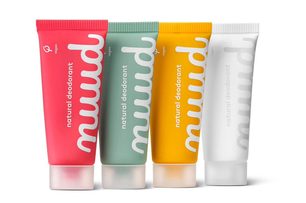 Nuud vegan natural ingredients illustration emphasizes clean, plant-based care