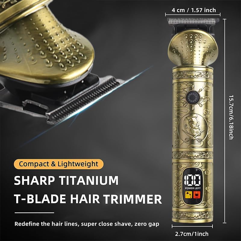 NuvaConx Trimmer Kit USB charging setup for travel use
