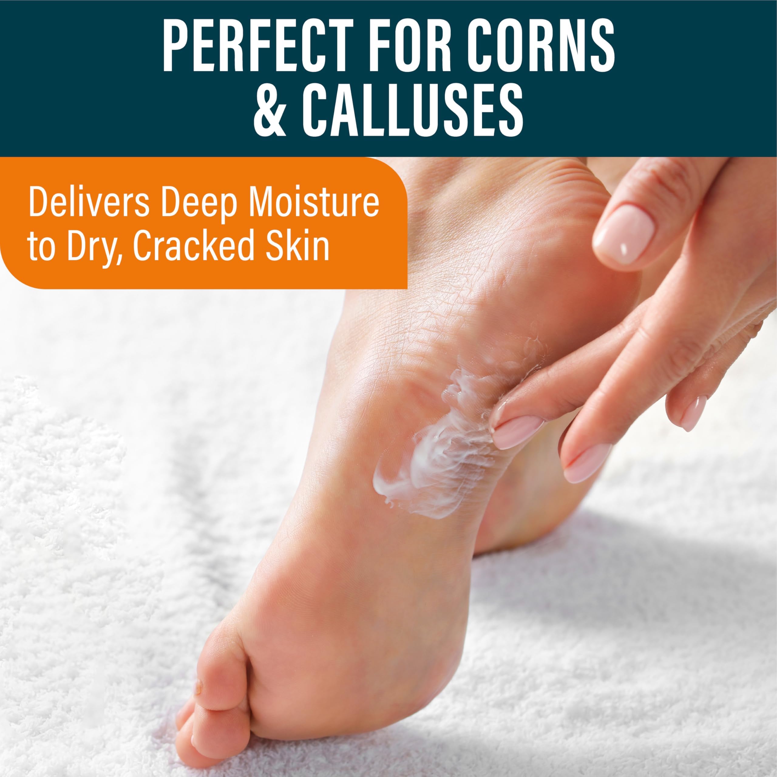 NUVADERMIS salicylic acid exfoliation helps reduce rough patches on feet
