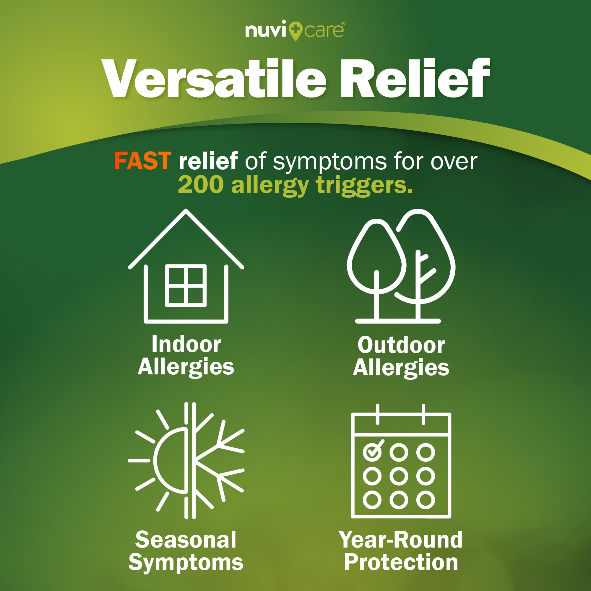 NUVICARE 24-hour relief tablet pack ready to use