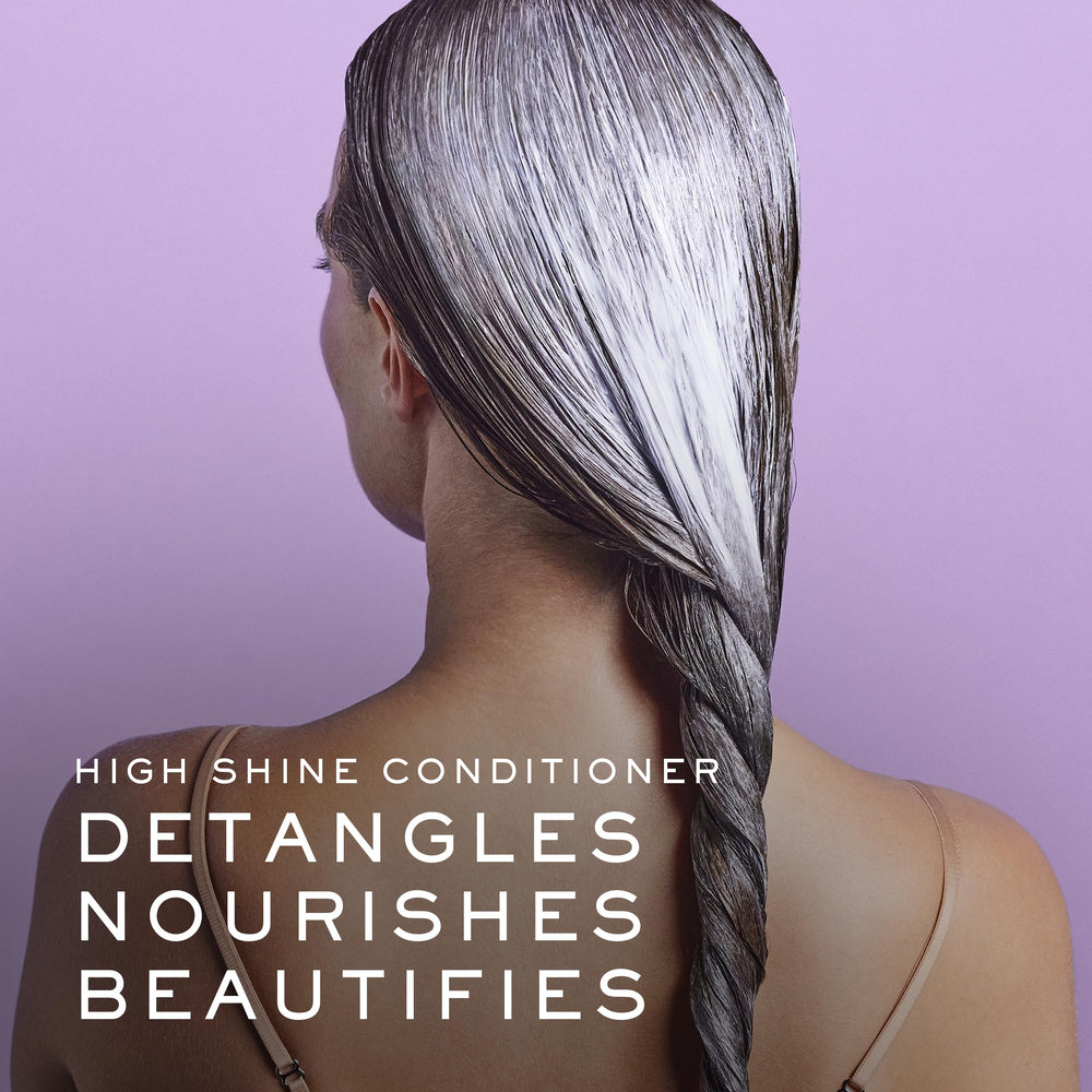 Nuxe Hair Prodigieux High Shine Conditioner cap close-up highlighting silicone-free lightweight nourishment.