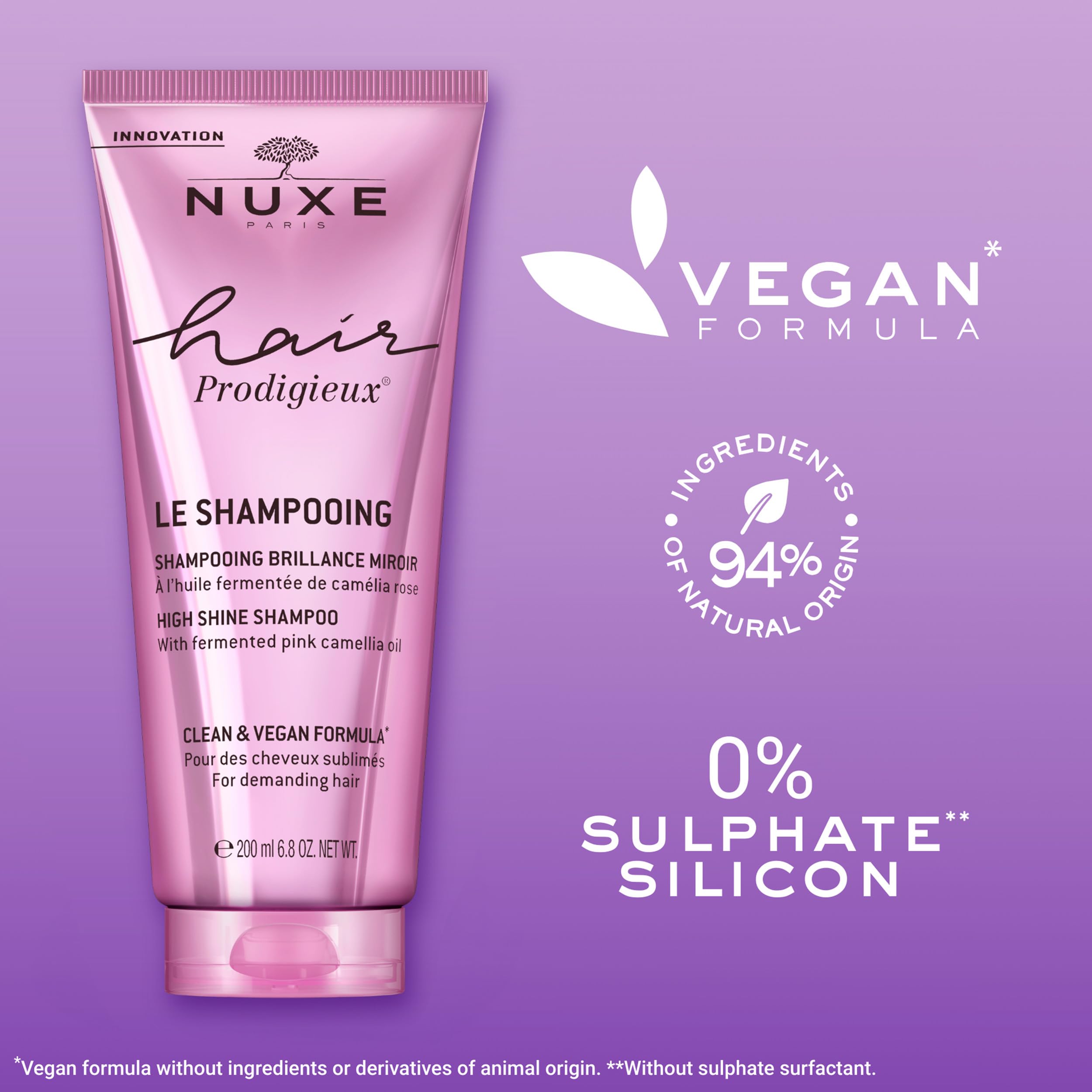 Nuxe Hair Prodigieux High Shine Shampoo fragrance inspired by Huile Prodigieuse.