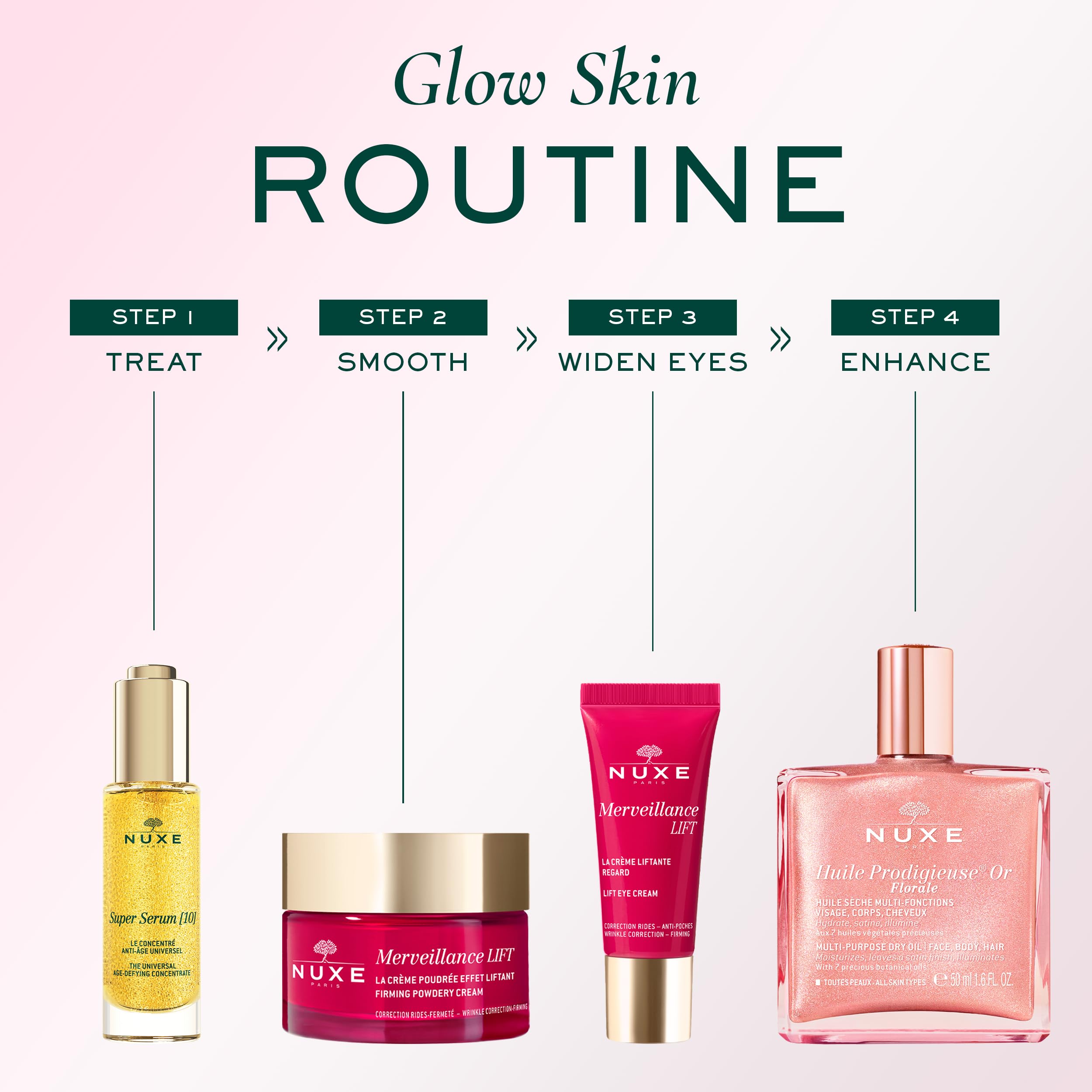 Nuxe Huile Prodigieuse Floral vegan cruelty-free logos on packaging