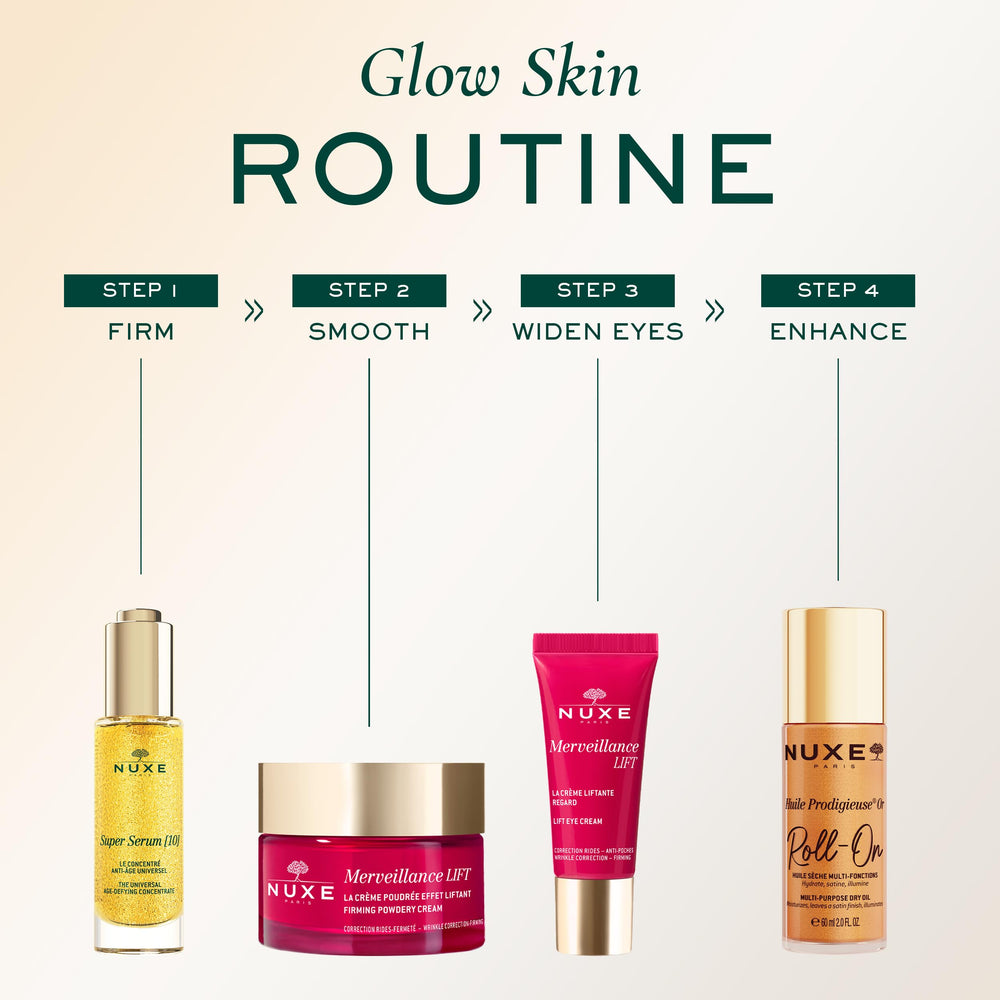 Nuxe Huile Prodigieuse Shimmer on body for lasting moisture and protection.