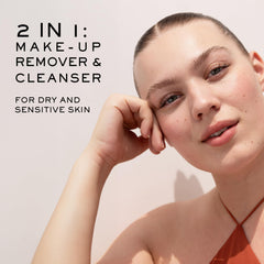 NUXE Rêve de Miel cleanser bottle close-up with pump for gentle makeup removal.
