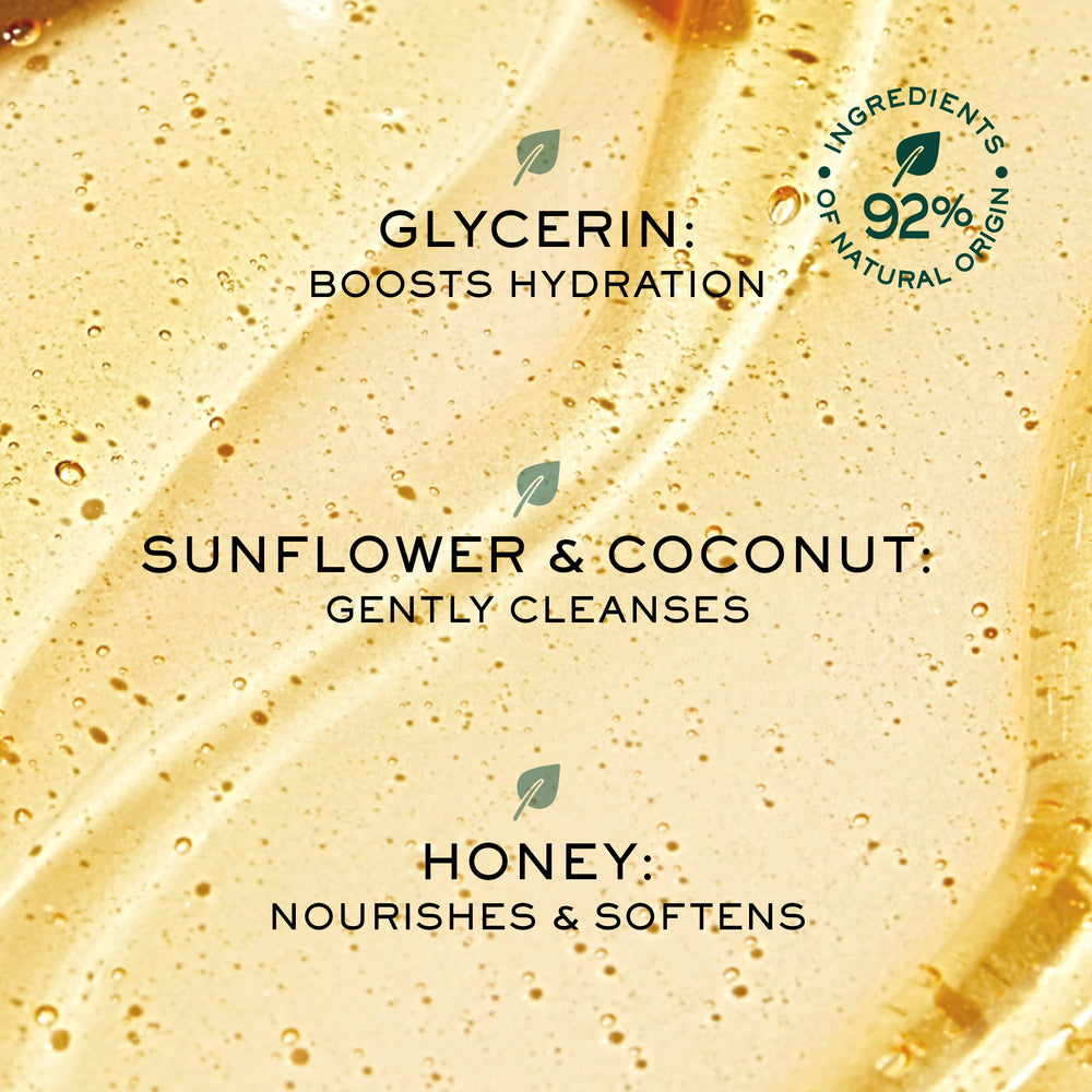Nuxe Reve de Miel fragrance close-up hints honey aroma in shower