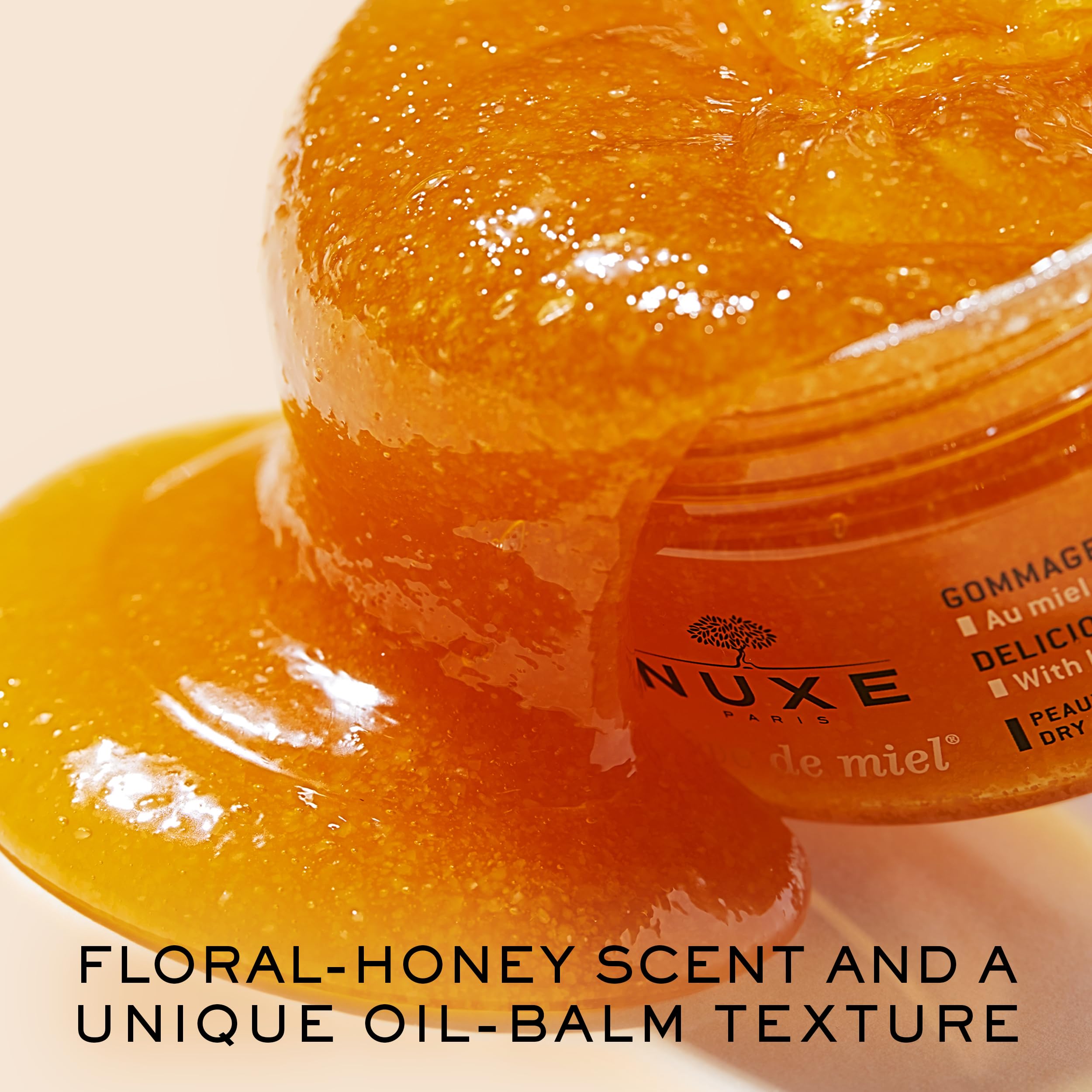 Nuxe Rêve de Miel made-in-France packaging reflects premium skincare quality.