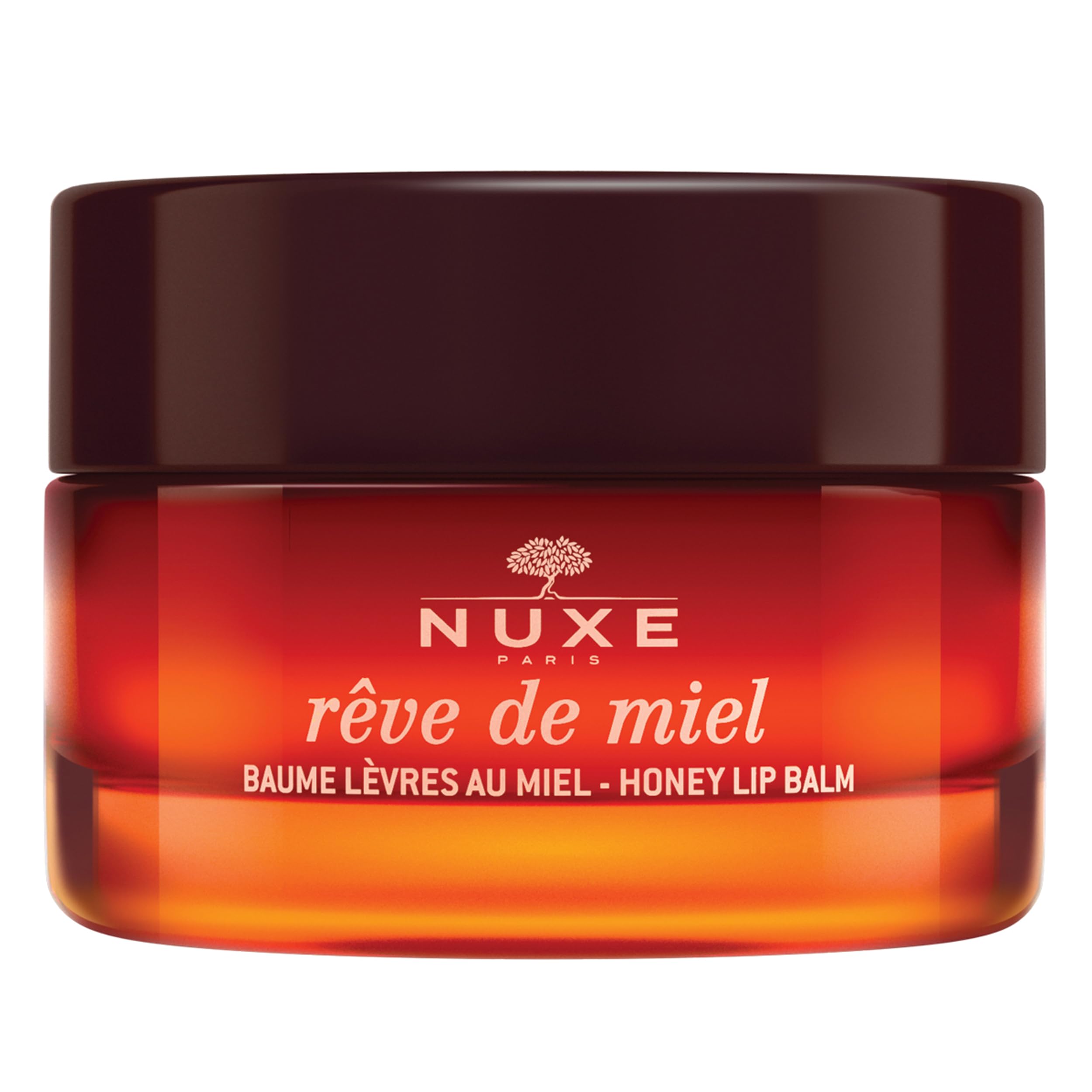 NUXE Rêve de Miel packaging close-up highlights premium lip care.