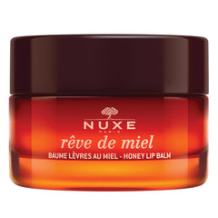 NUXE Rêve de Miel packaging close-up highlights premium lip care.