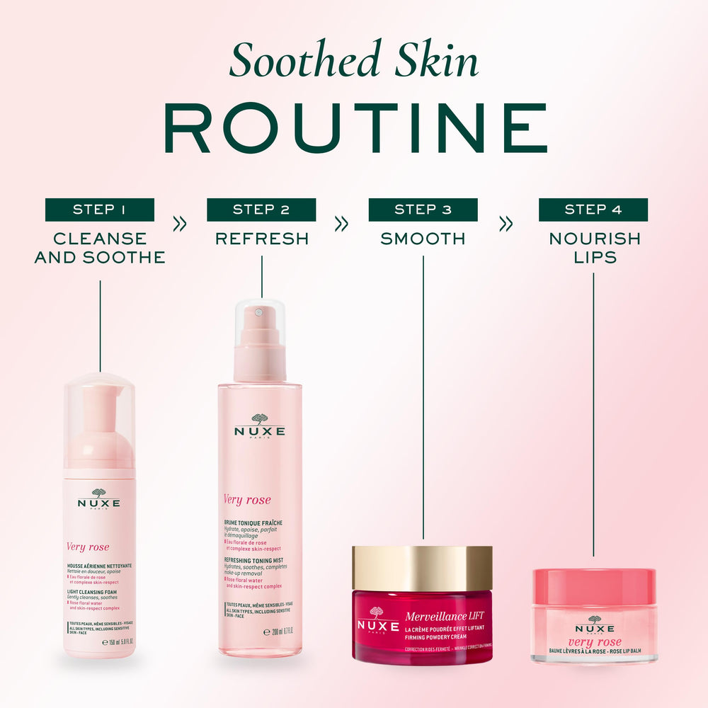 NUXE Very Rose acts as a makeup base to help lipstick wear