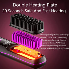 Nvnvske Go Brush Pro 7400mAh battery indicator highlighting long-lasting styling on the go