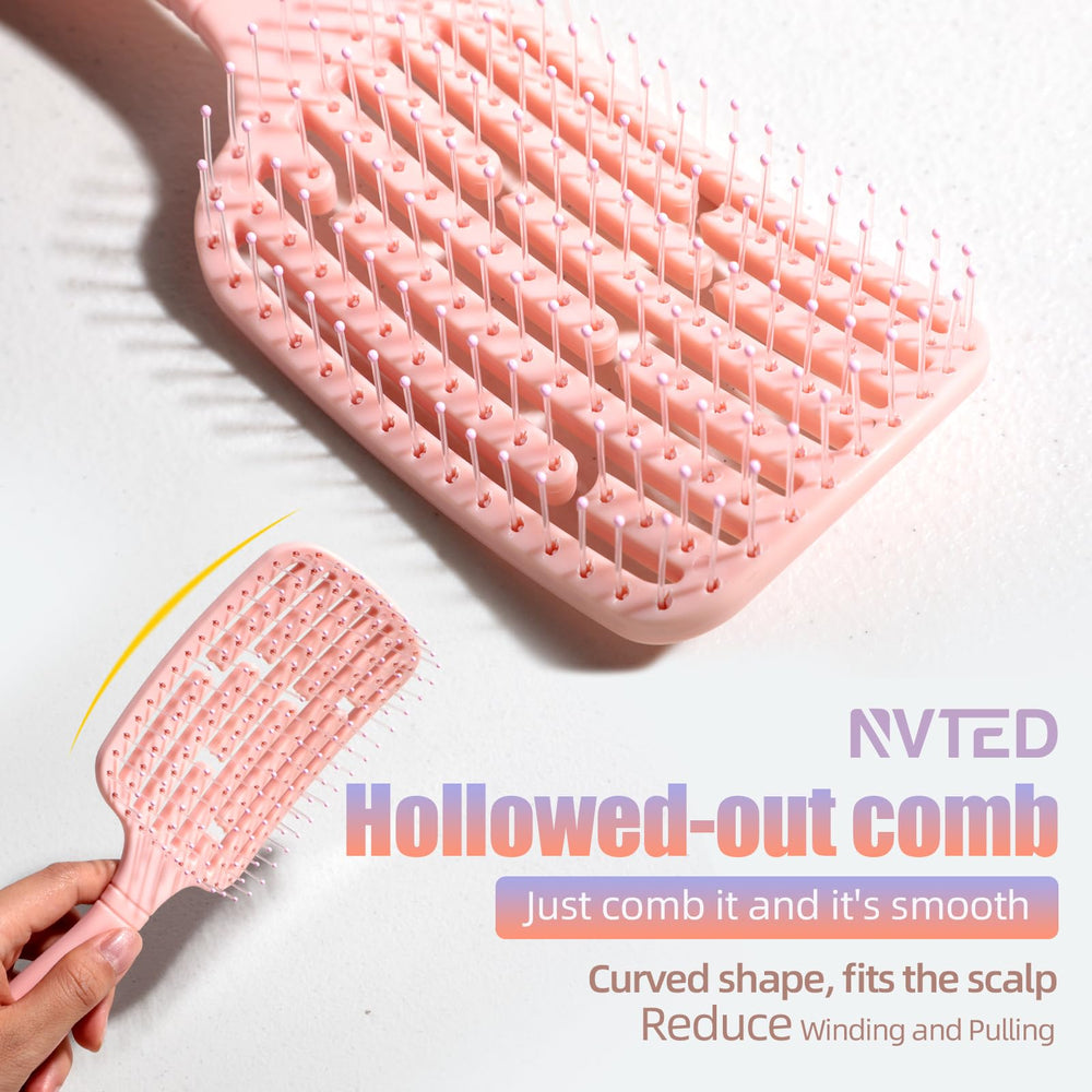 NVTED scalp massage shampoo brush for refreshing scalp sensation