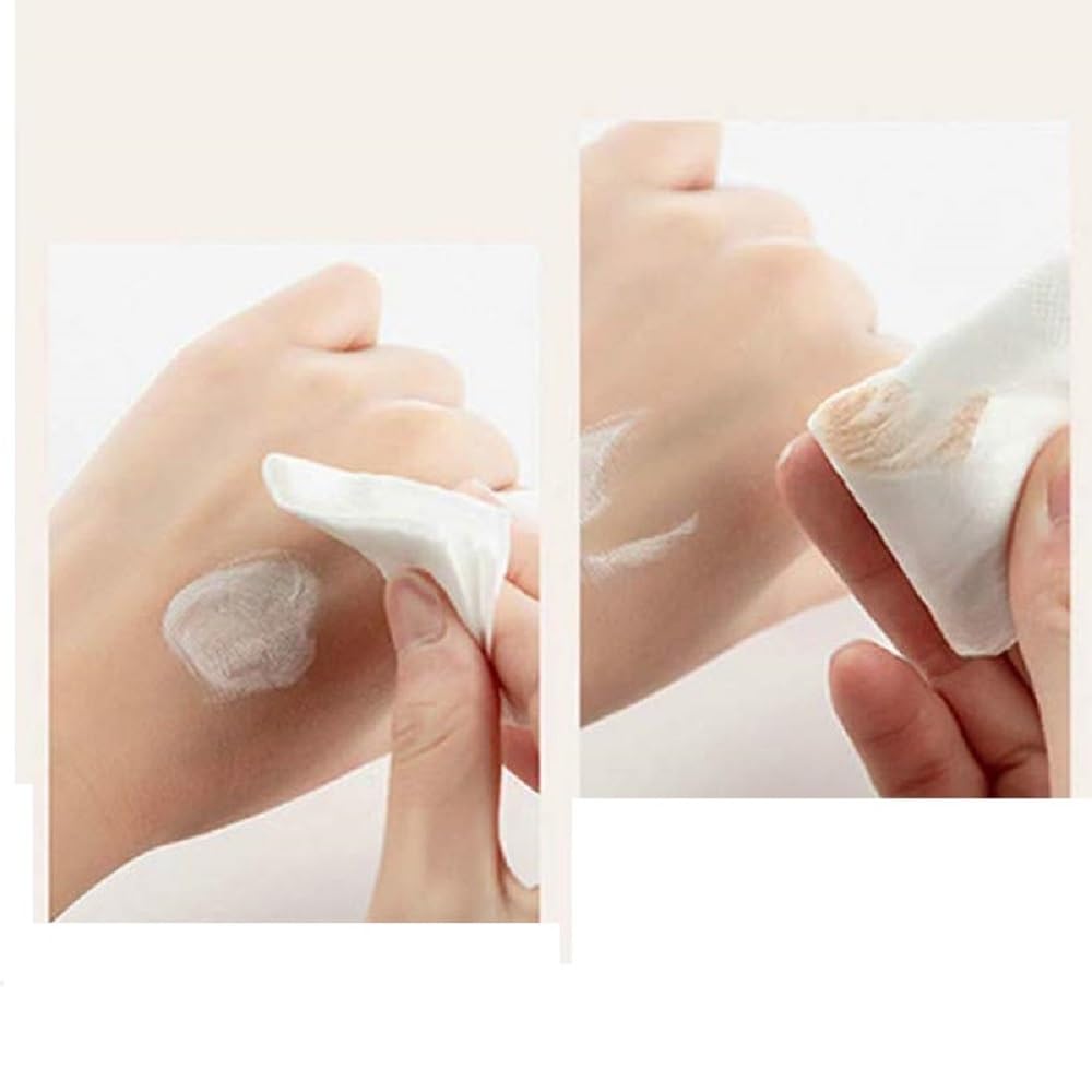 nvyue TLM foundation applying with an illuminating silky finish on skin