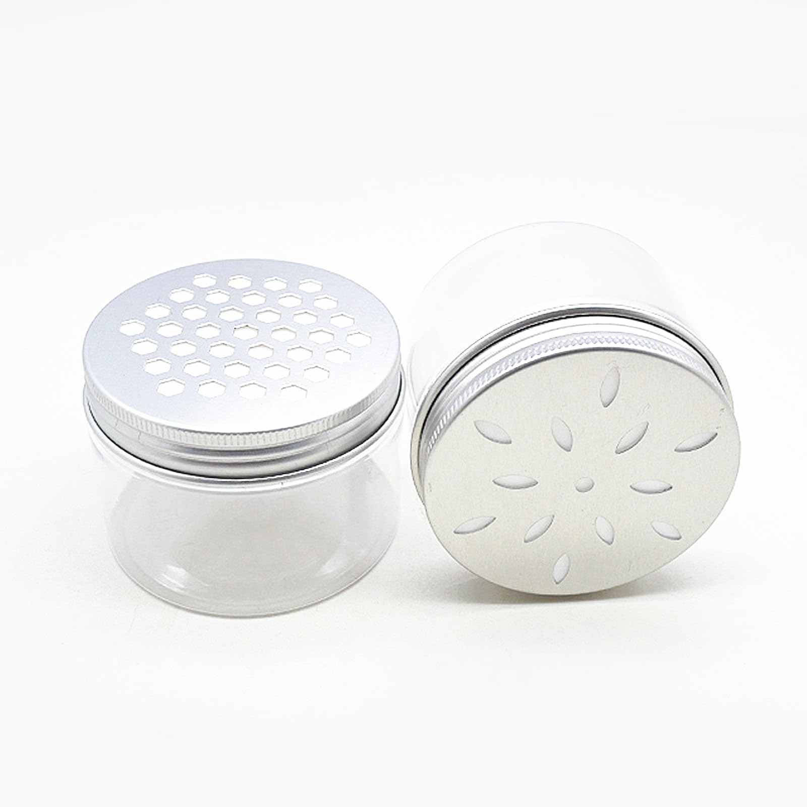 Nwsrayu 80ml capacity screw lid container for compact travel diffusion.