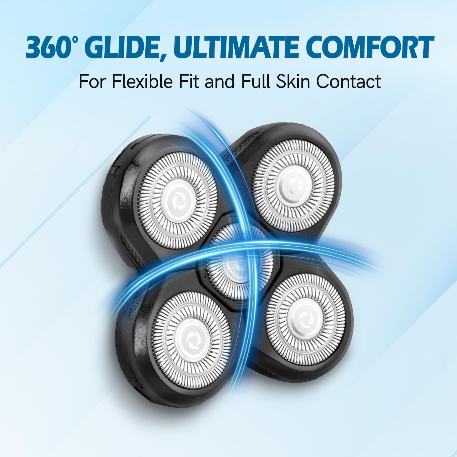 NXPPYY Freebird blades support wet and dry shaving on the go
