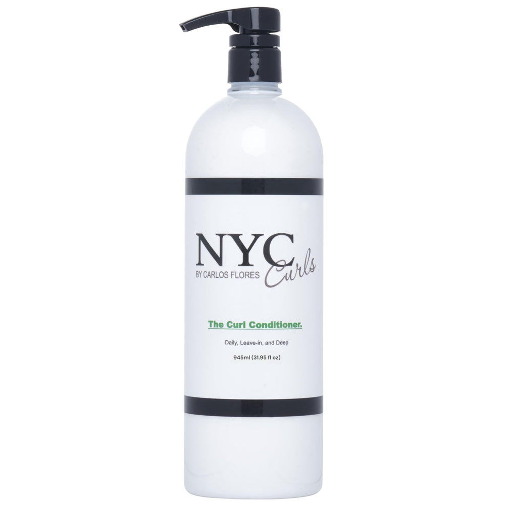 NYC Curls The Curl Conditioner bottle highlights a sulfate-free vegan formula for all curl types.