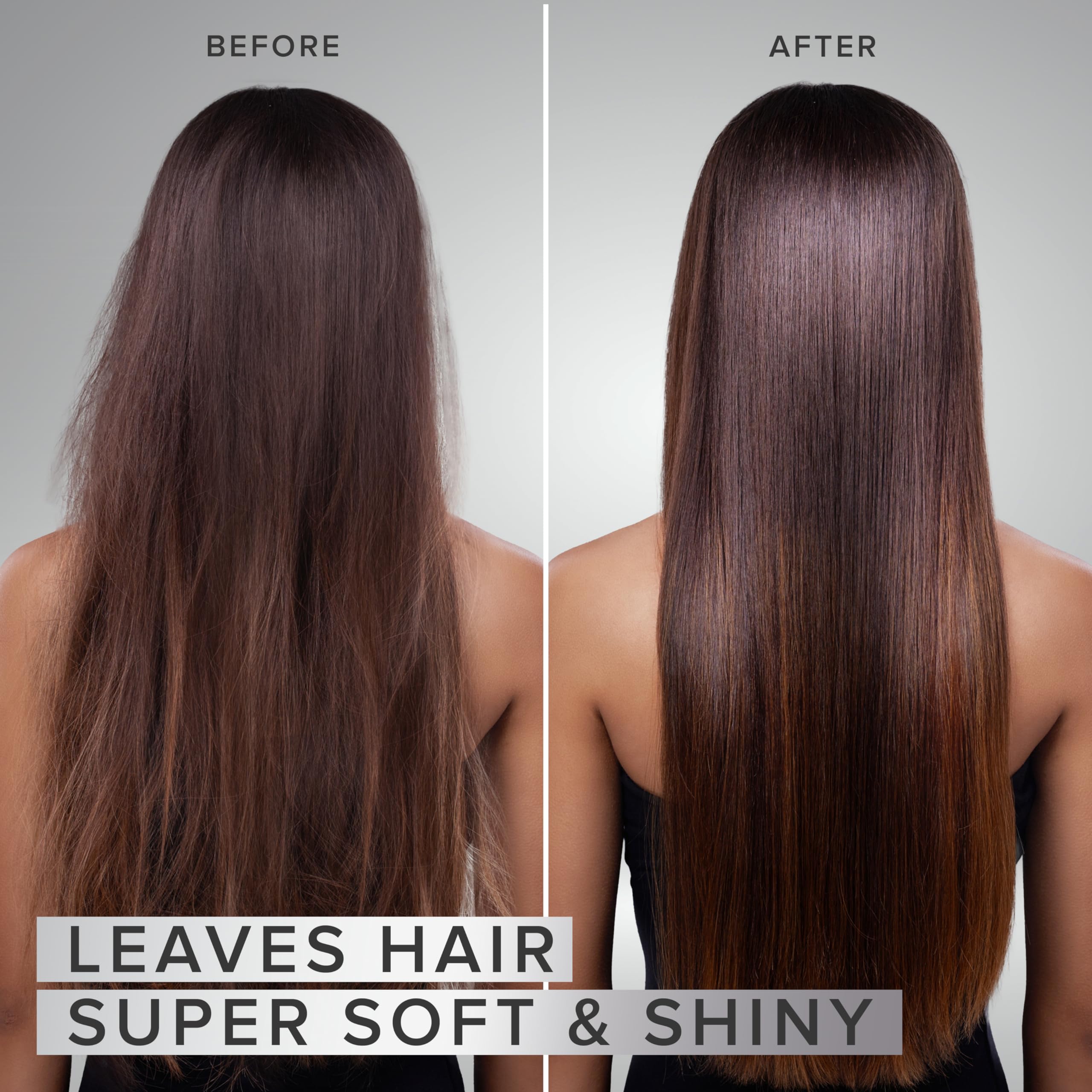NYK1 keratin-treatment protection application shows aftercare benefit for smoothness.