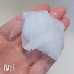 NYKKOLA soaked mask expanding for full-face coverage and moisturization.