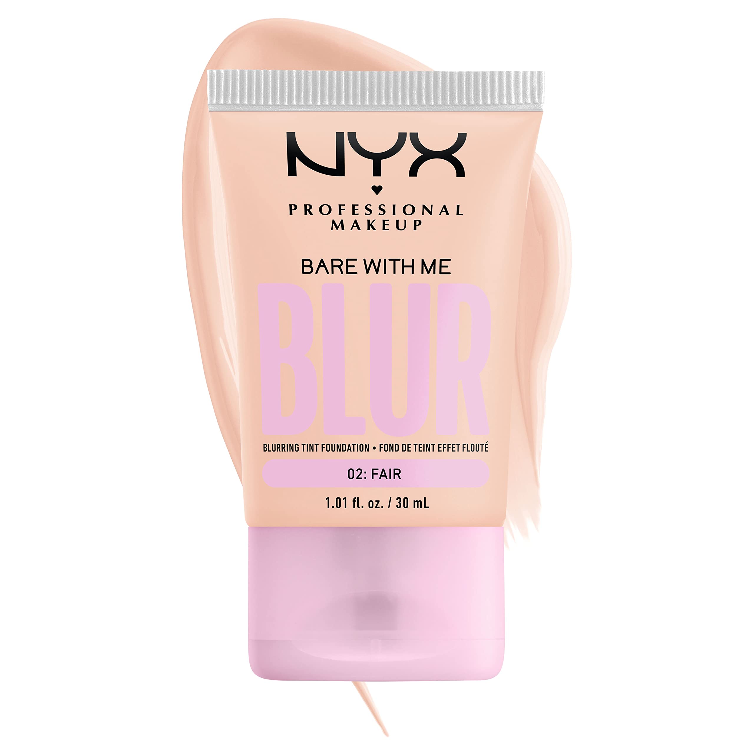 Glycerin in NYX Bare With Me Blur Tint Foundation nourishes skin