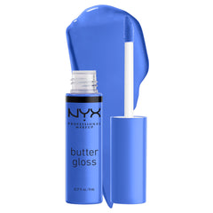 NYX Butter Gloss presenta su envase; ideal para retoques en cualquier lugar.