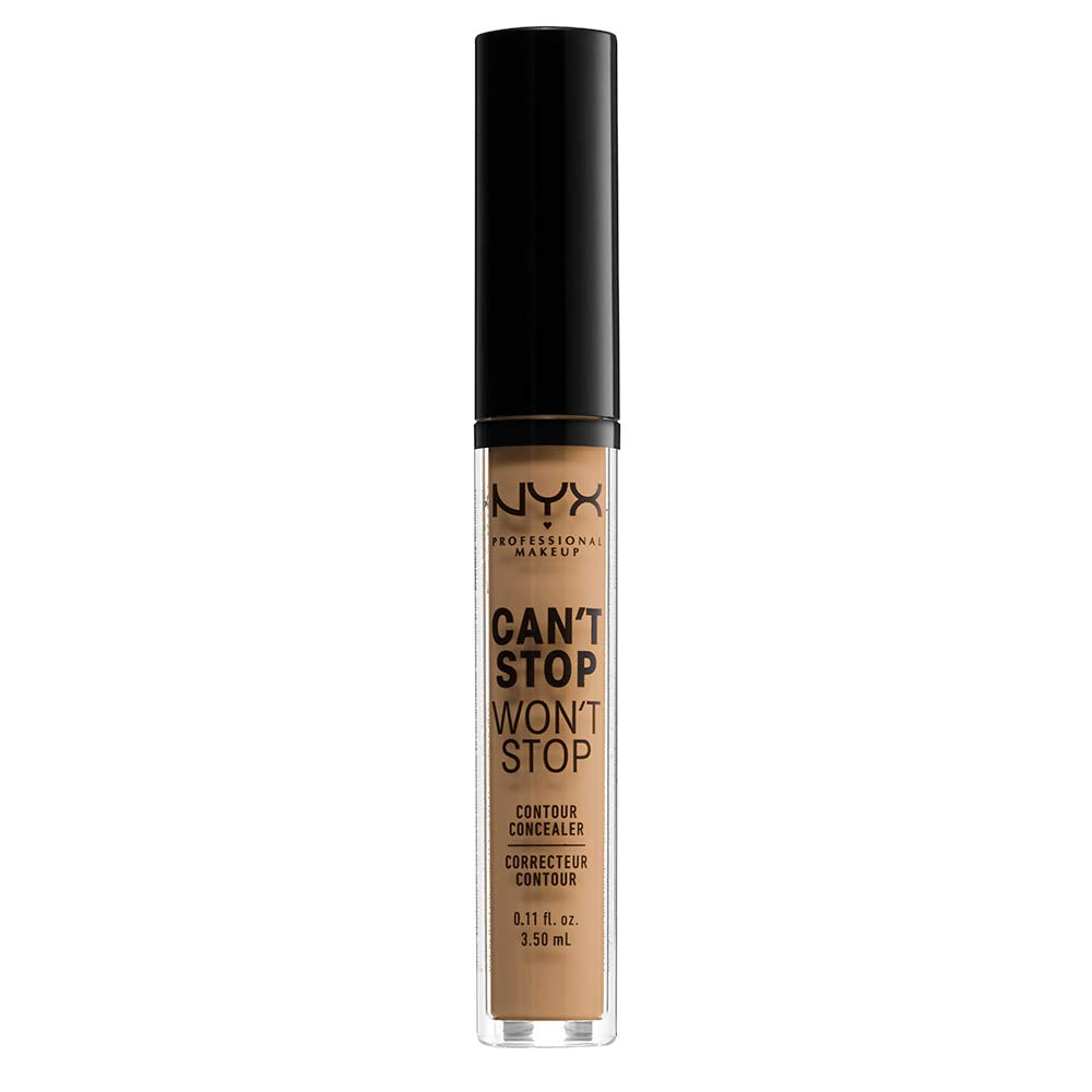 Concealer matte-finish applied on skin for all-day wear and transfer resistance.