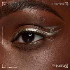 NYX Epic Ink Glitz liner 24-hour wear for long-lasting definition.