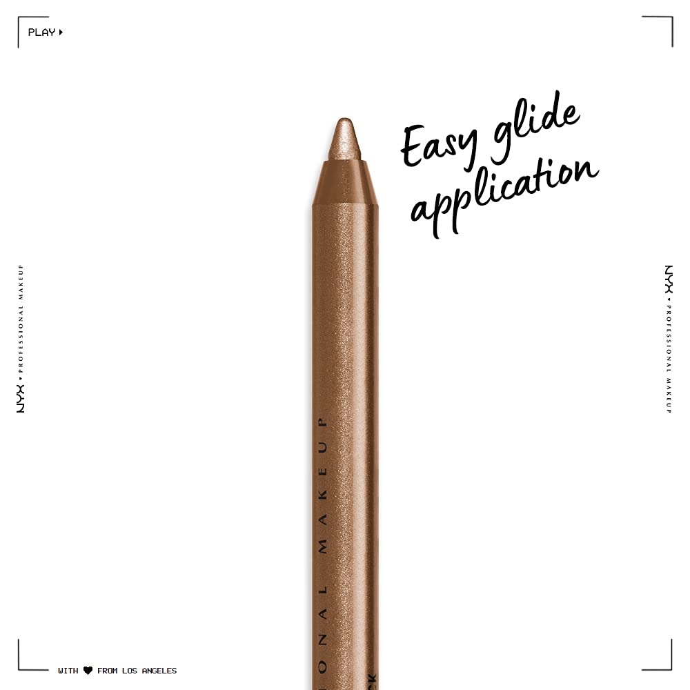 NYX Epic Wear Liner Stick metallic matte finish adds bold shimmer