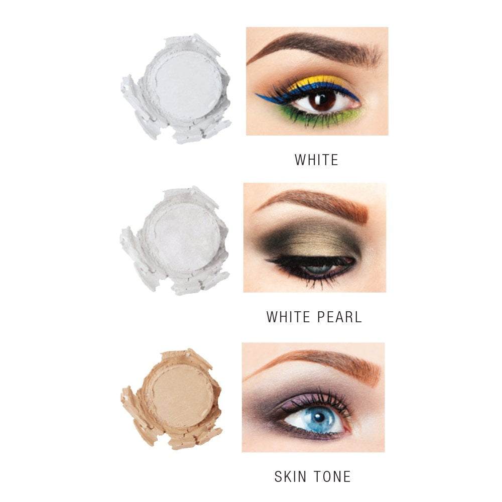 NYX Eyeshadow Base Primer close-up glide demonstrates creamy texture for blending
