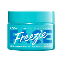 NYX Face Freezie Cooling Primer ice texture on skin delivering refreshing hydration