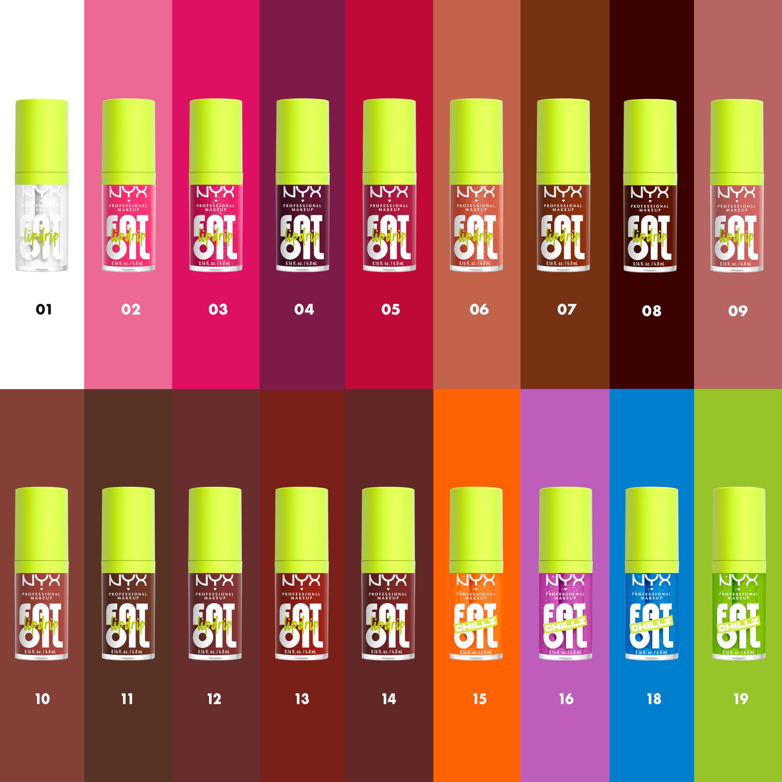 NYX Fat Oil Chillz Kiwi Freeze vegan cruelty-free status supports ethical lip gloss choice.