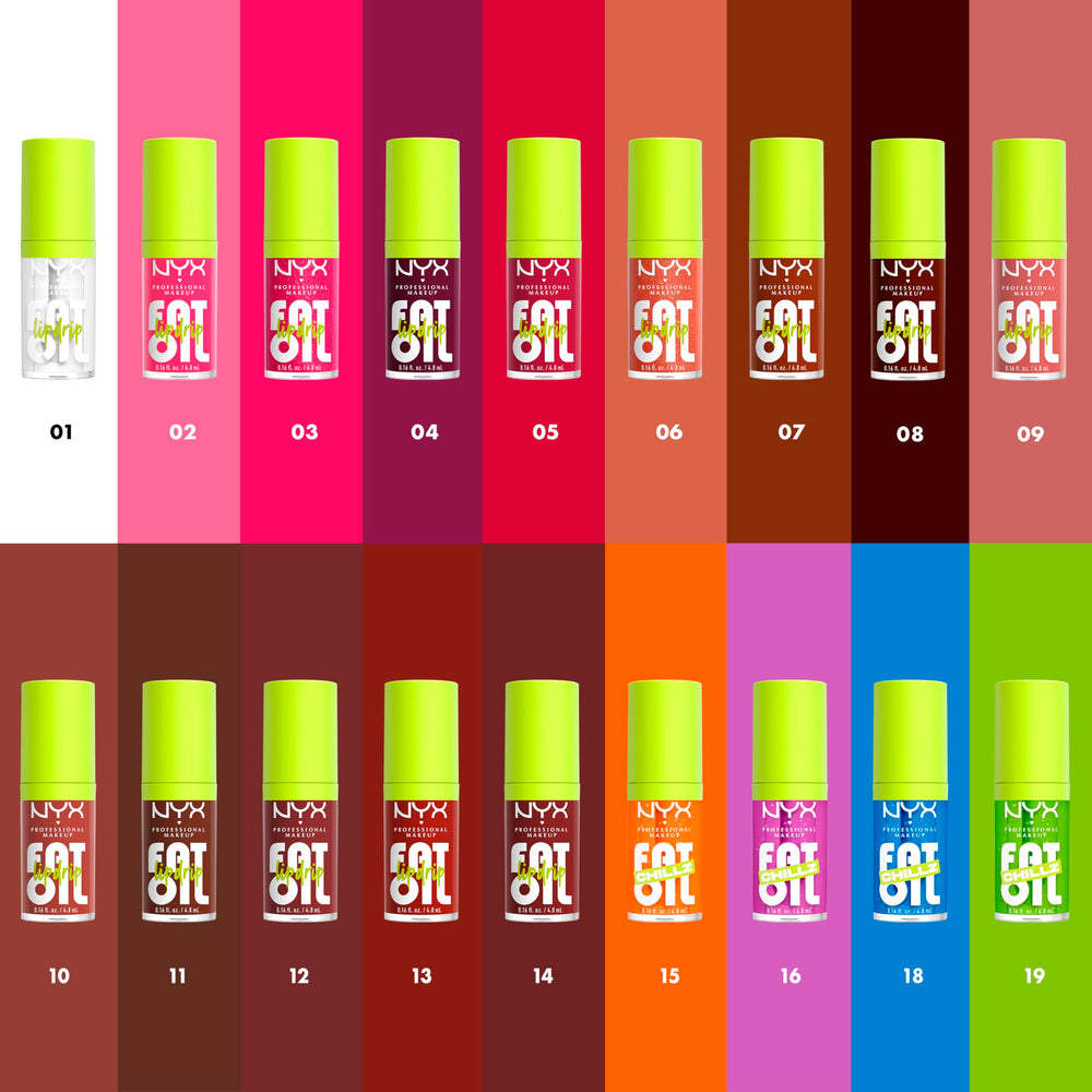 NYX Fat Oil Chillz Kiwi Freeze vegan cruelty-free status supports ethical lip gloss choice.