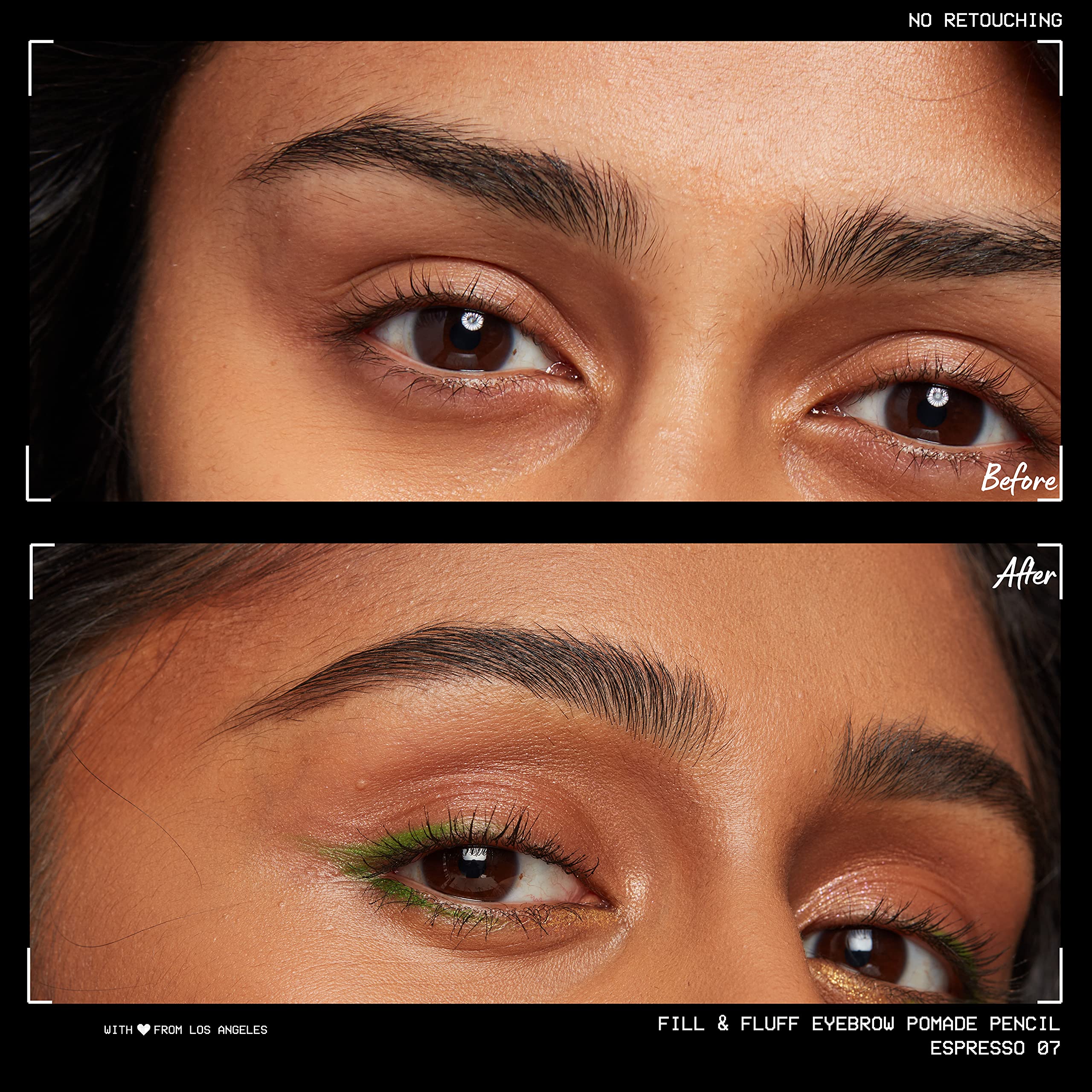 NYX Espresso matte pigment provides a soft, natural finish