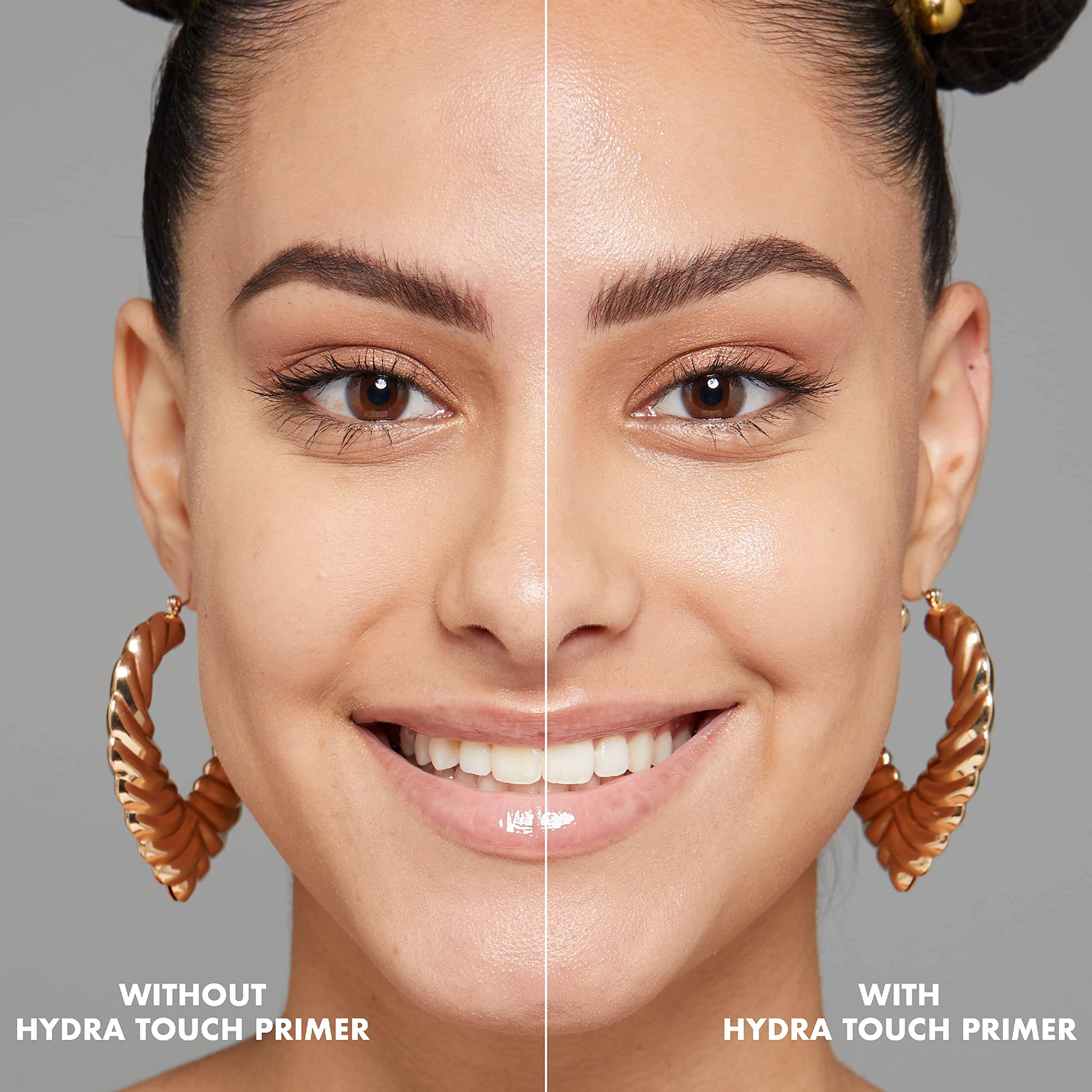 NYX Hydra Touch Primer skin swatch reveals even, luminous finish