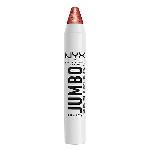 NYX Jumbo Multi-Use Face Sticks Lemon Meringue buildable highlight across facial zones.