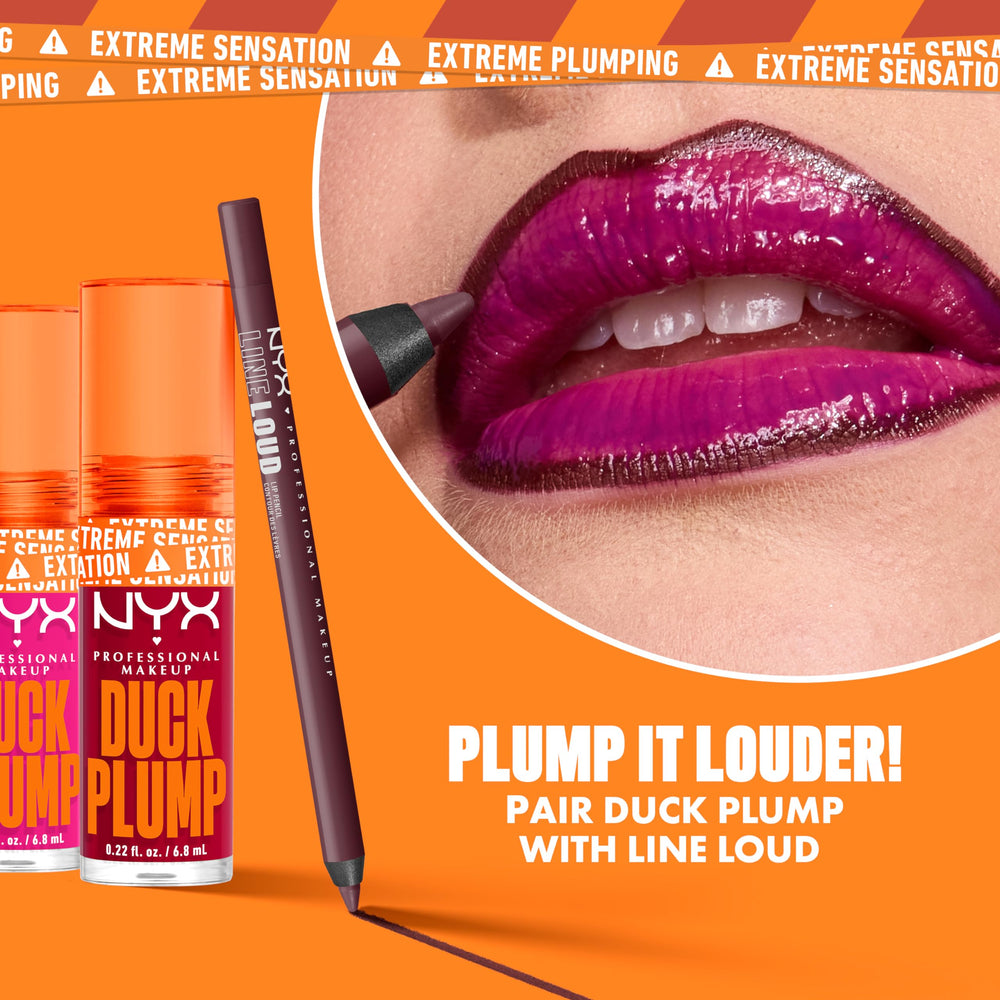 NYX Line Loud Lip Liner waterproof wear on lips for all-day transfer resistance