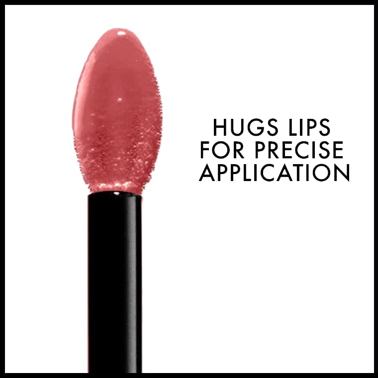 NYX Lip Lingerie XXL lip application on lips shows full-coverage color.