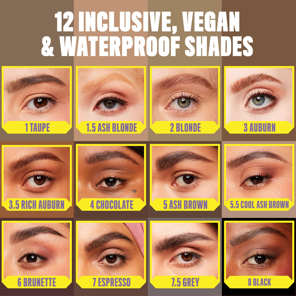 NYX Micro Brow Pencil long-wear formula for all-day brow definition.