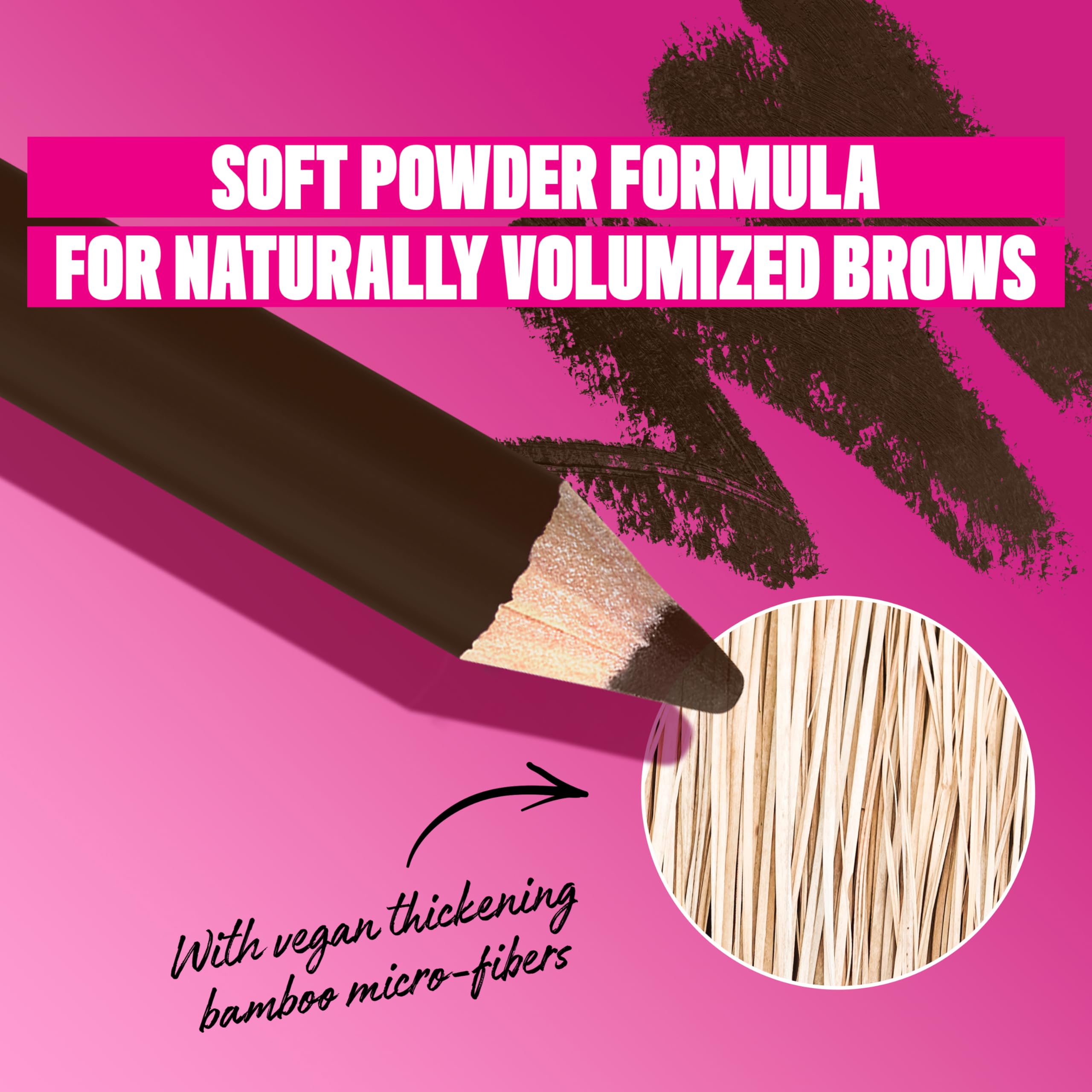 NYX Powder Louder aplicador-cepillo para trazos precisos.