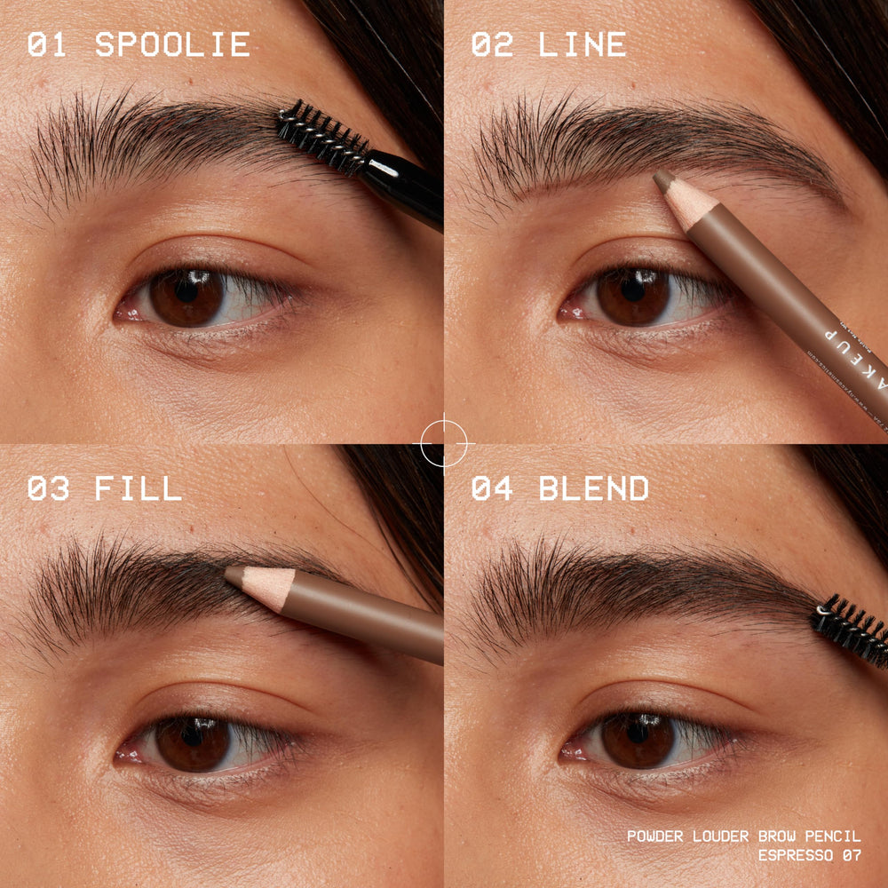 NYX Powder Louder Brow Pencil Espresso 12hr-wear-timer implies all-day brow hold