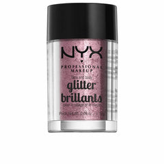 NYX PROFESSIONAL MAKEUP brillo facial y corporal rosa para resaltar la piel.