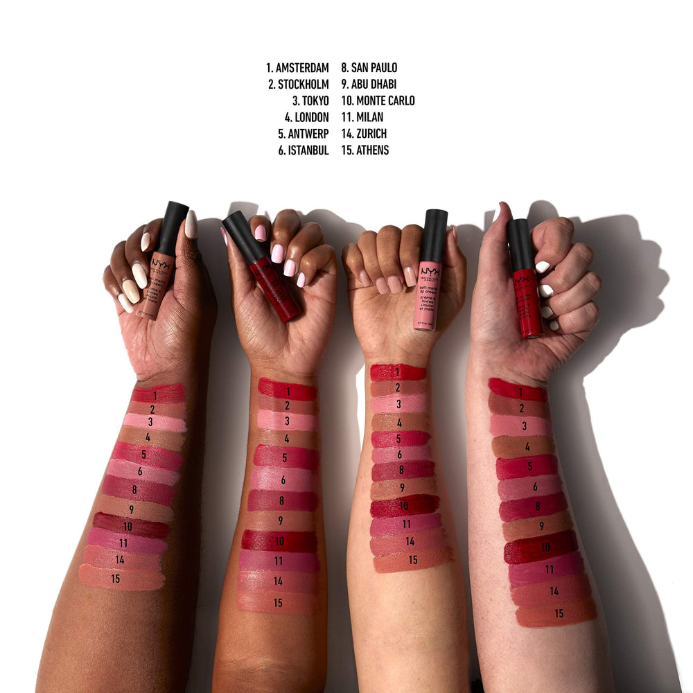 NYX Professional Makeup Cruelty-free brand certification image conveys ethical beauty.