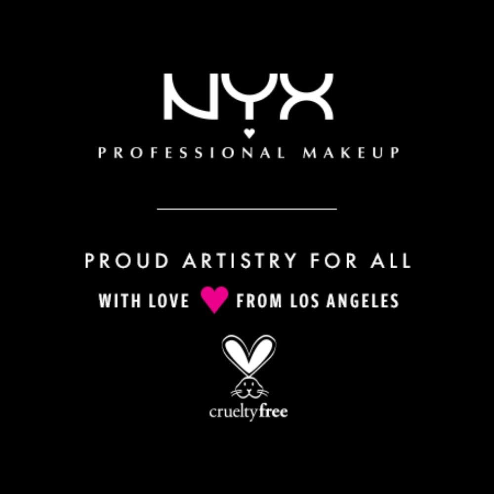 NYX Shine Loud glossy finish application photo highlighting long-wear shine