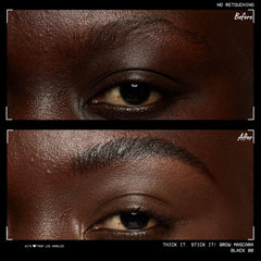 NYX PROFESSIONAL MAKEUP Thick It Stick It Brow Mascara eyebrow-definition shapes arches with a natural finish