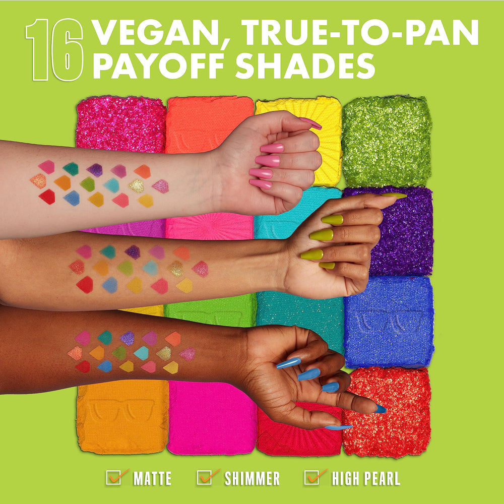 NYX cruelty-free logo and recycled packaging highlight sustainable design