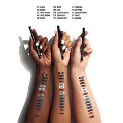 NYX Slim Eye Pencil Bronze Shimmer pencil-tip focuses on precision lining for subtle or bold looks.