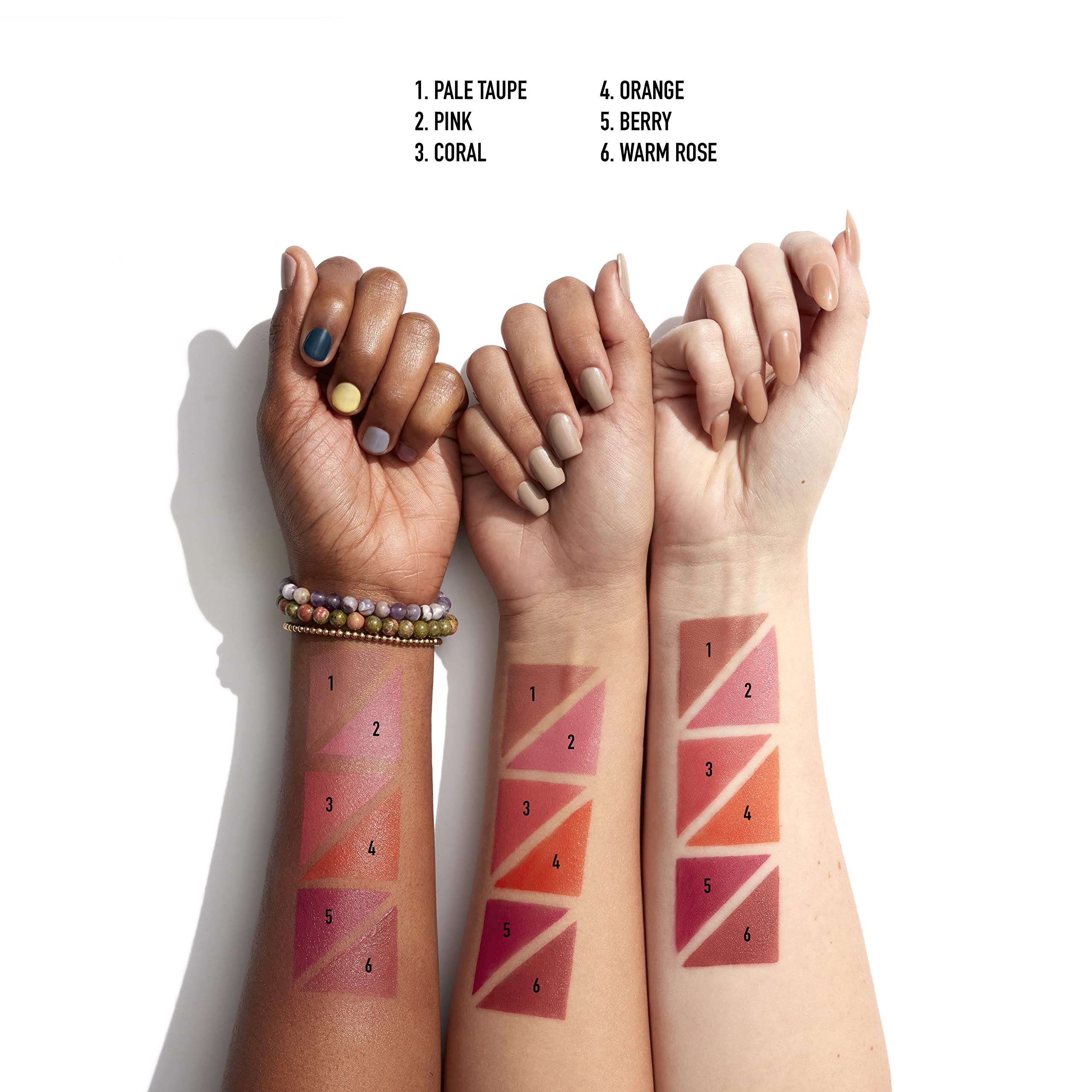 Creamy texture swatch of NYX Sweet Cheeks for buildable tint.