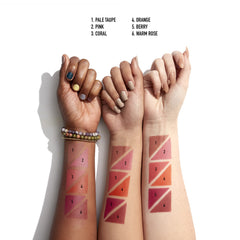 Creamy texture swatch of NYX Sweet Cheeks for buildable tint.
