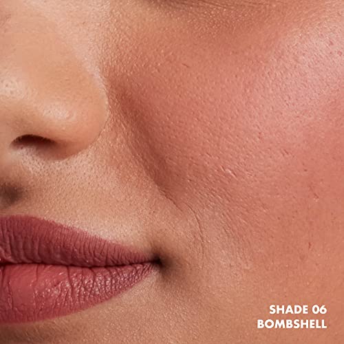 Layered application approach with NYX Sweet Cheeks for deeper color.