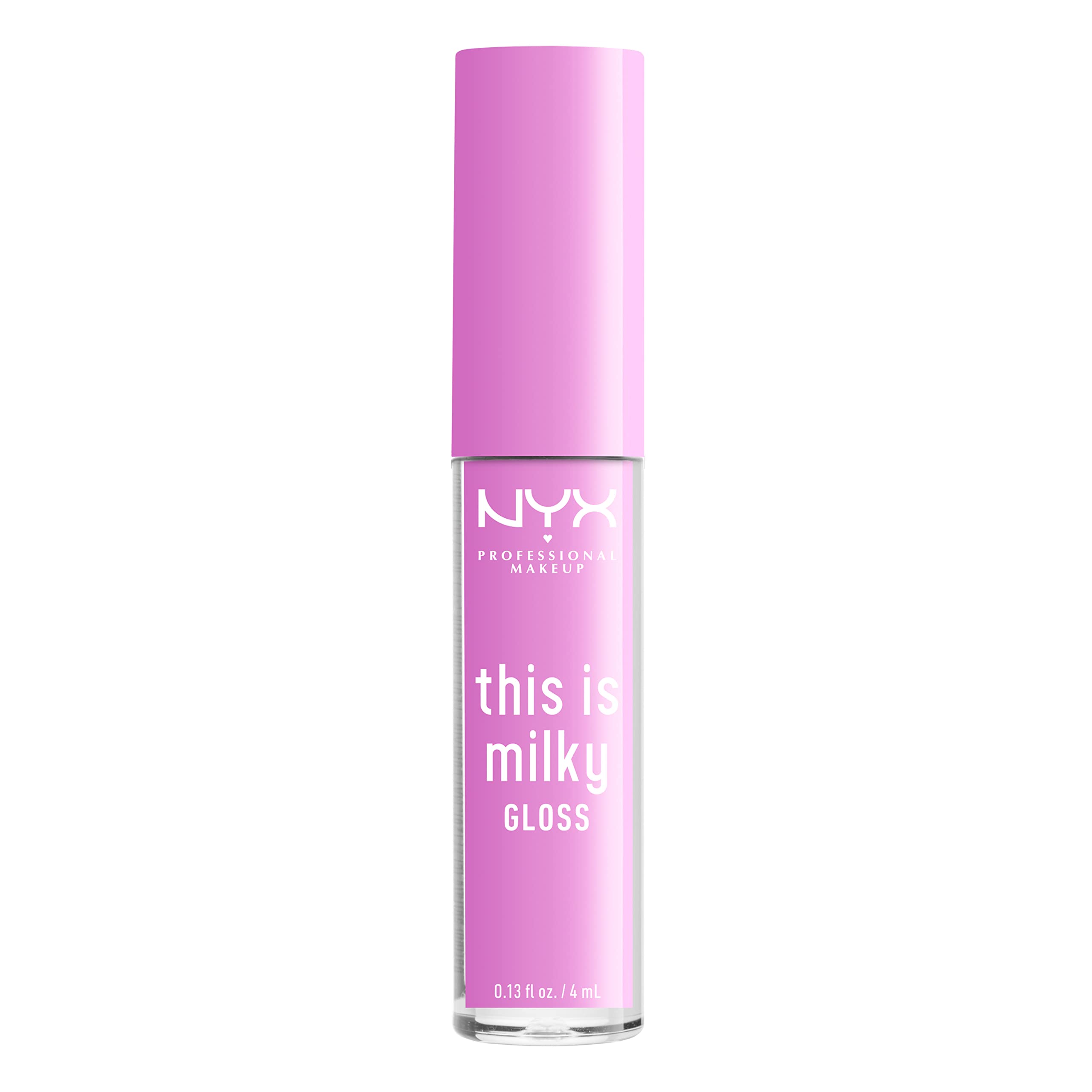 NYX This Is Milky Gloss Lilac Splash packaging display in store