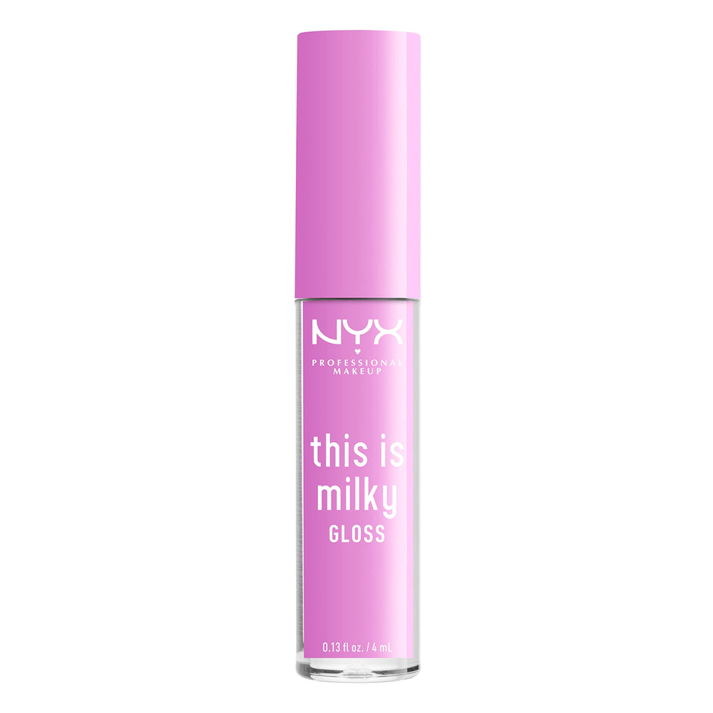 NYX This Is Milky Gloss Lilac Splash packaging display in store